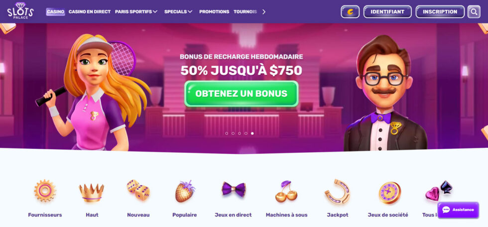 slotspalace casino